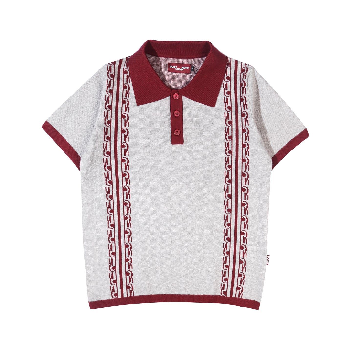 TRIBAL WHITE POLO