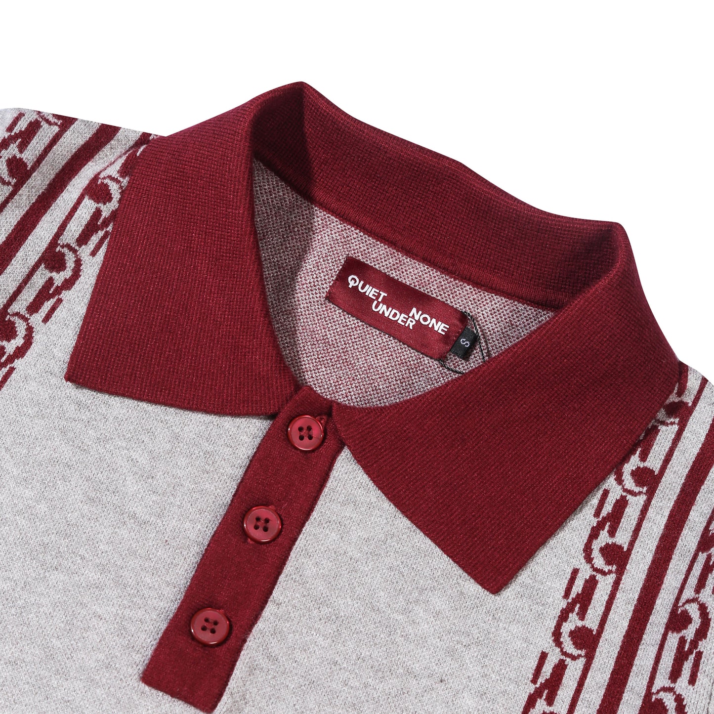 TRIBAL WHITE POLO