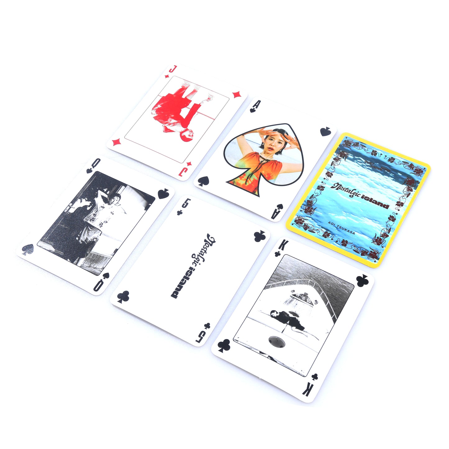 QUIET UNDER NONE X TSUKASA PLAYING CARD