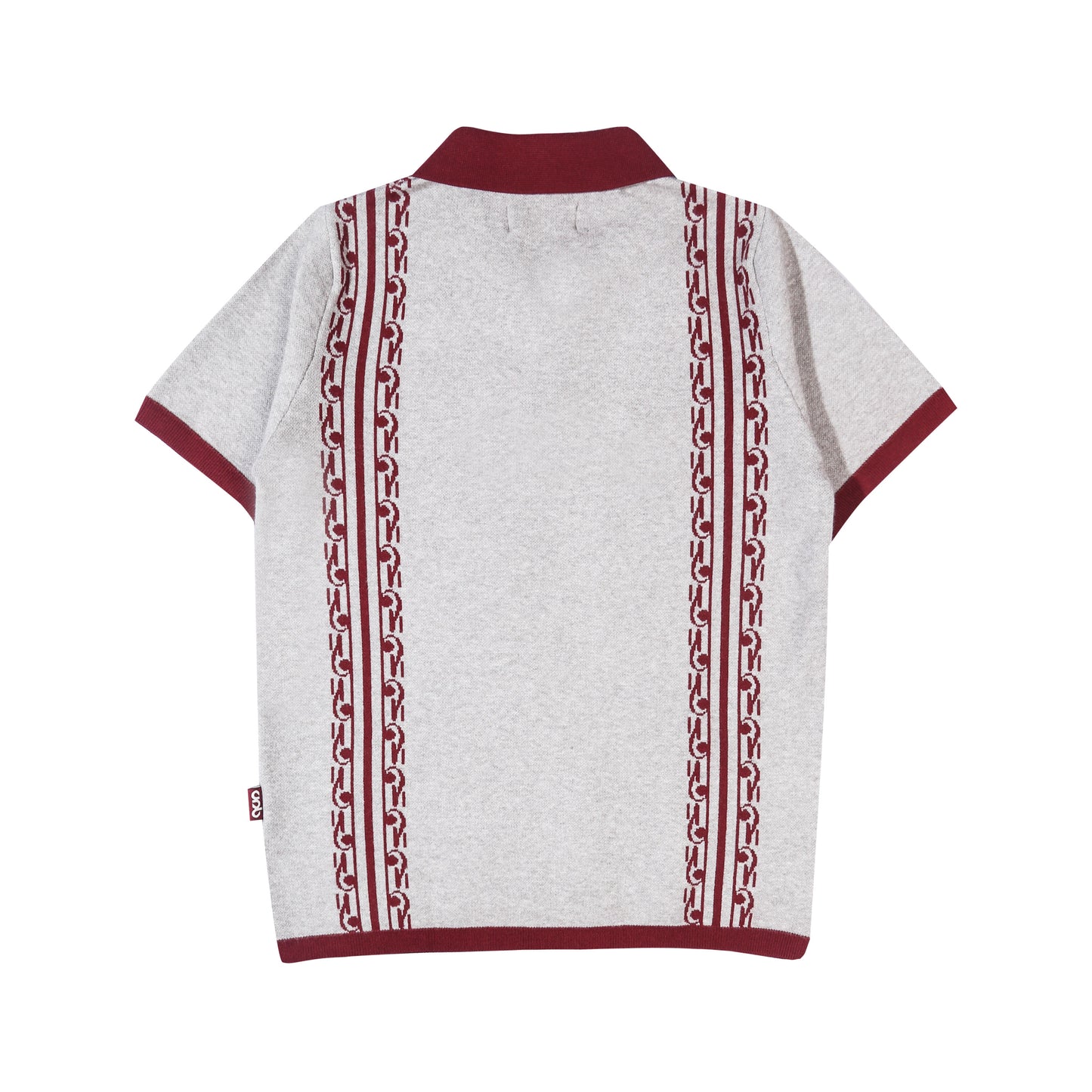 TRIBAL WHITE POLO