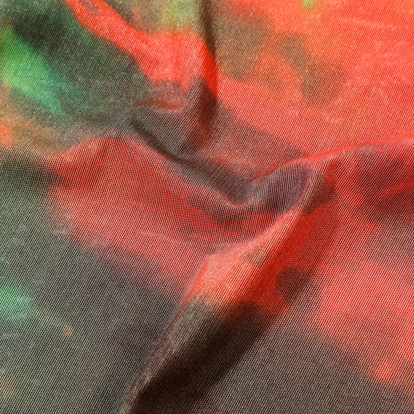 QUIET UNDER NONE X TSUKASA BLUR MESH TOP