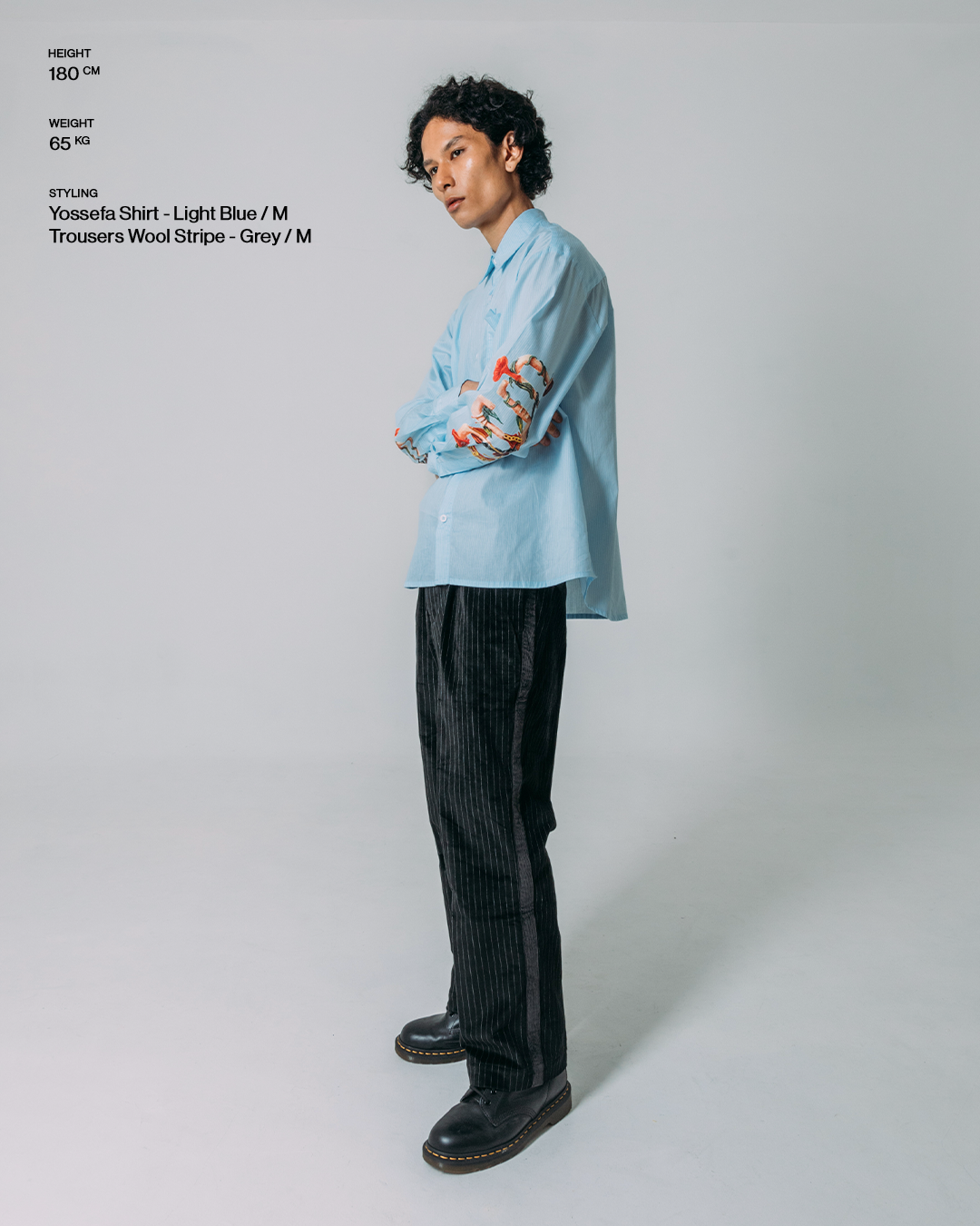 YOSSEFA SHIRTS - LIGHT BLUE